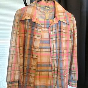 Vintage bodin knits femlae pant suit